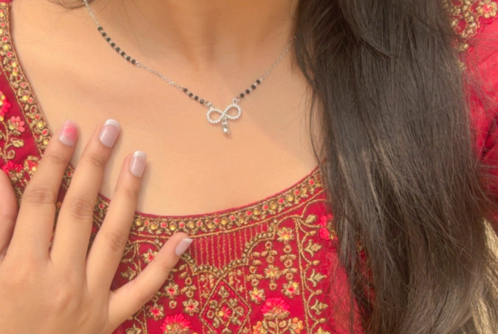 SILVER MANGALSUTRA