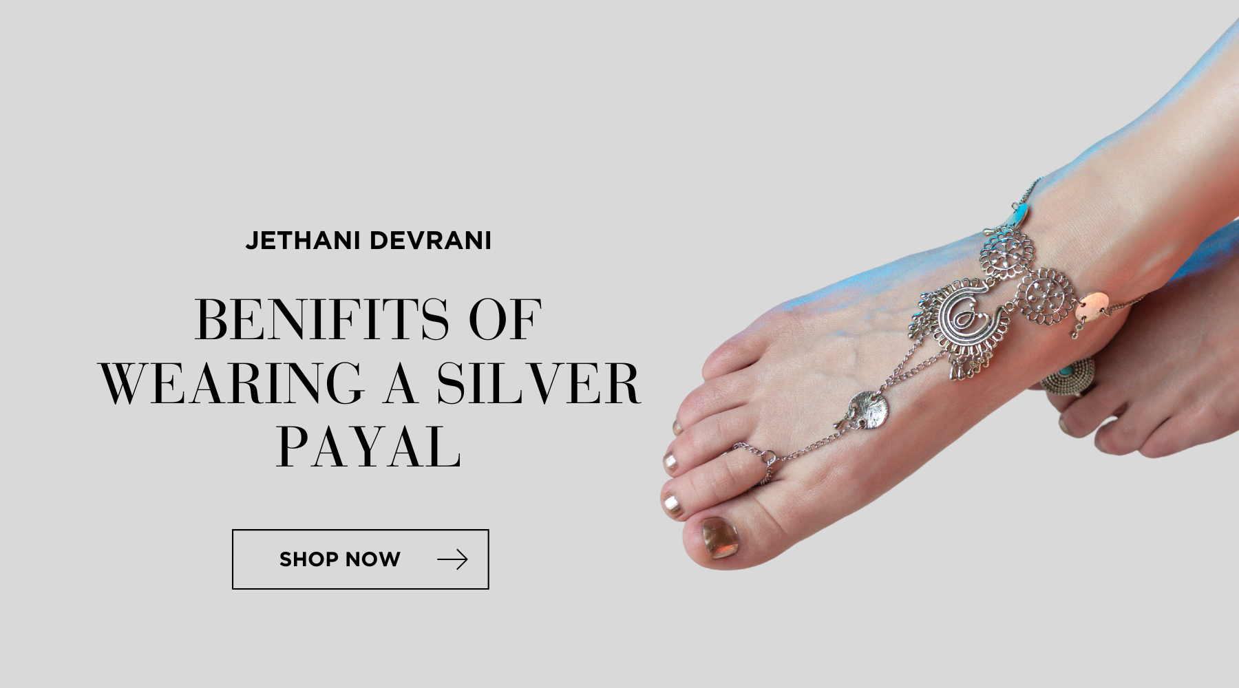 Benefits of Wearing Silver Payals