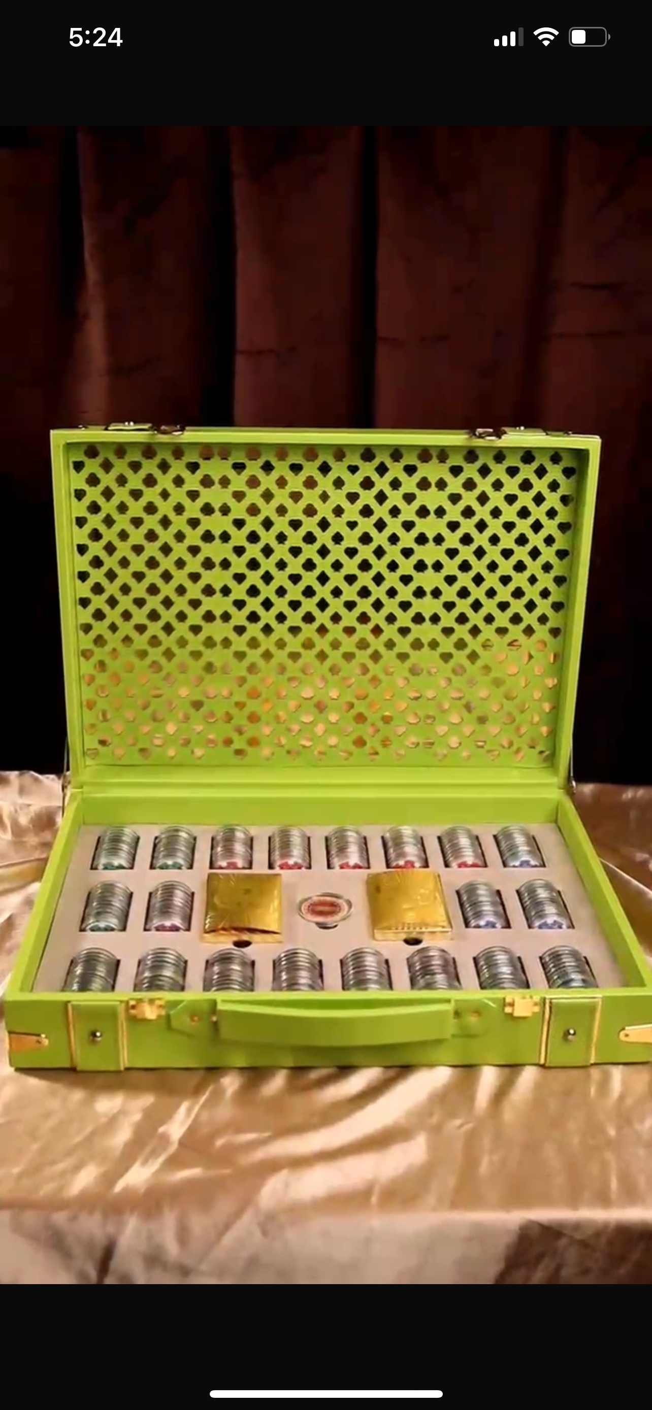 शुद्ध चाँदी - Poker Set