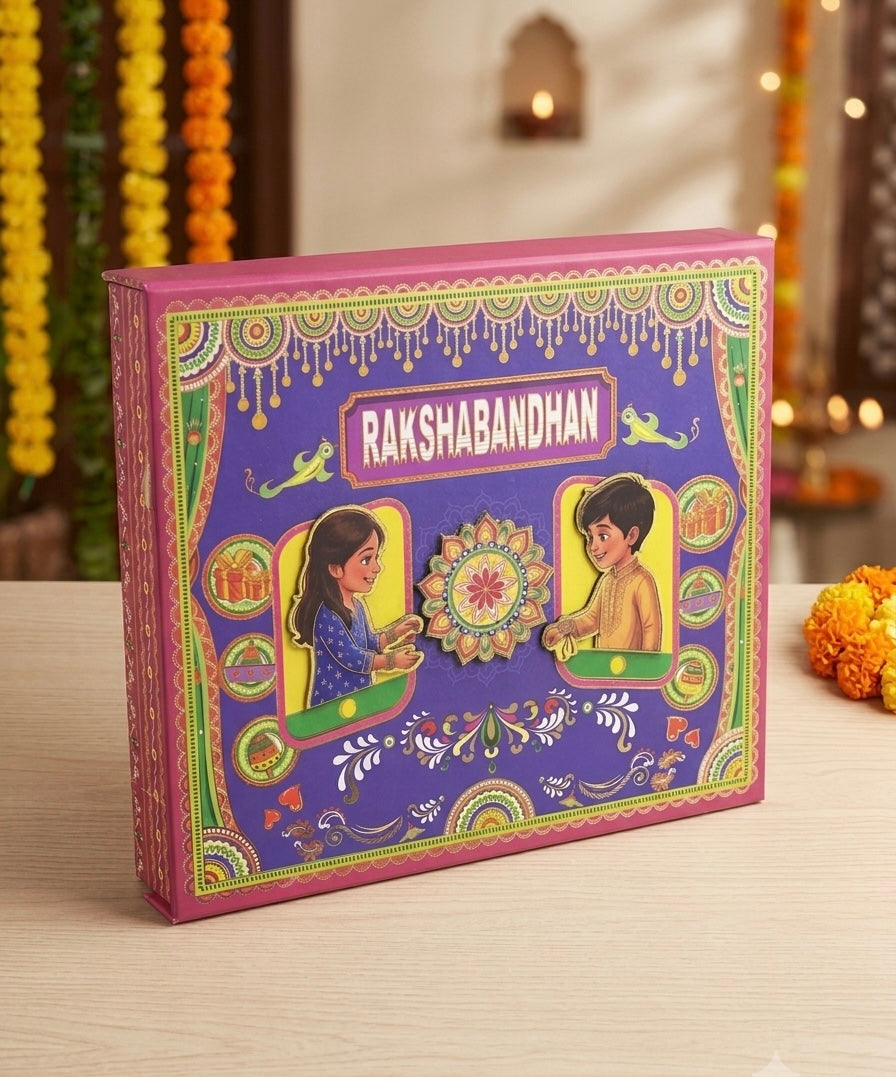 The Silver Raksha Hamper - Memories You can Hold Forever