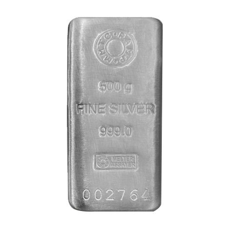MMTC PAMP 500 GMS BANYAN TREE 999.9 SILVER BAR