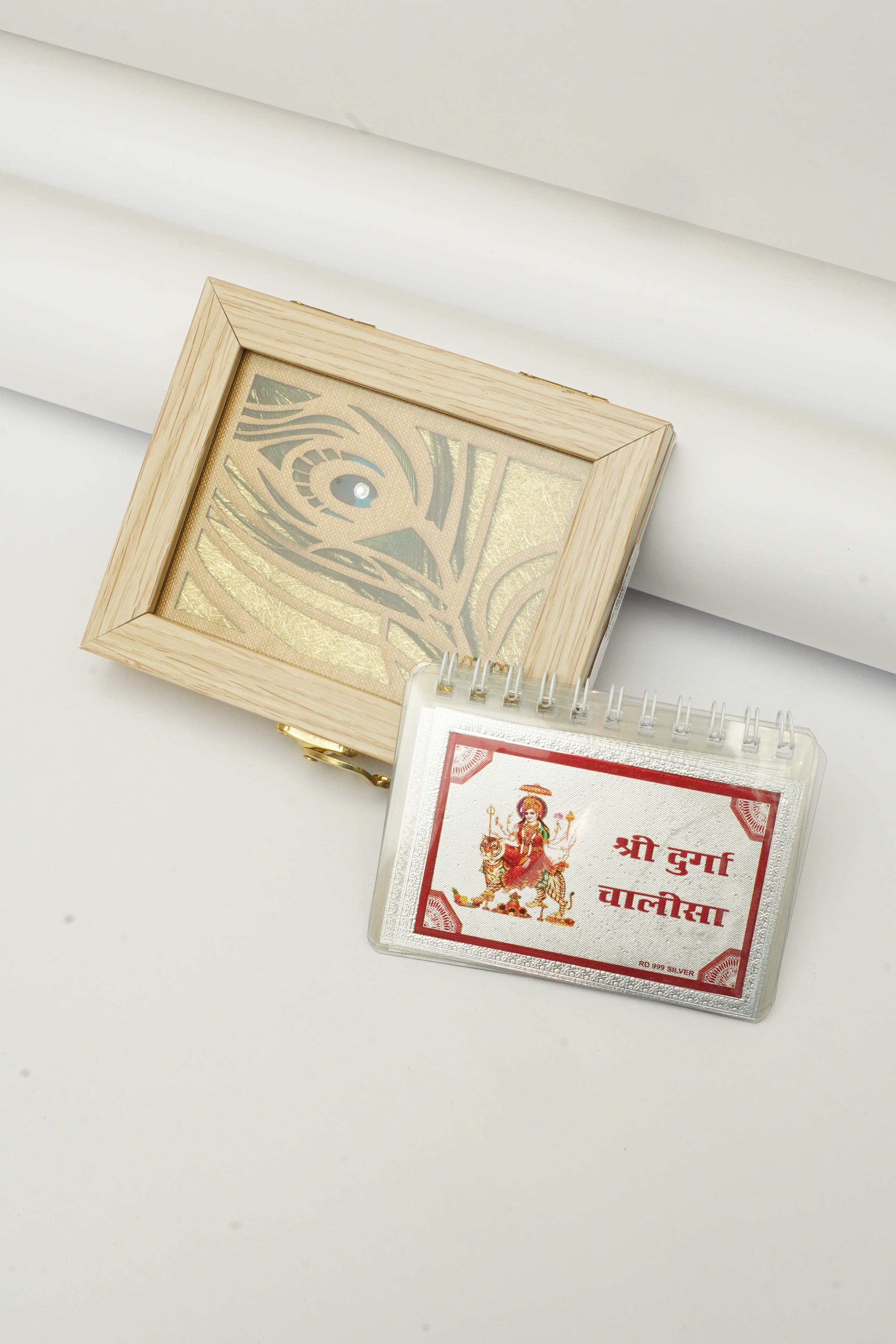 999% "शुद्ध चाँदी" Durga Chalisa