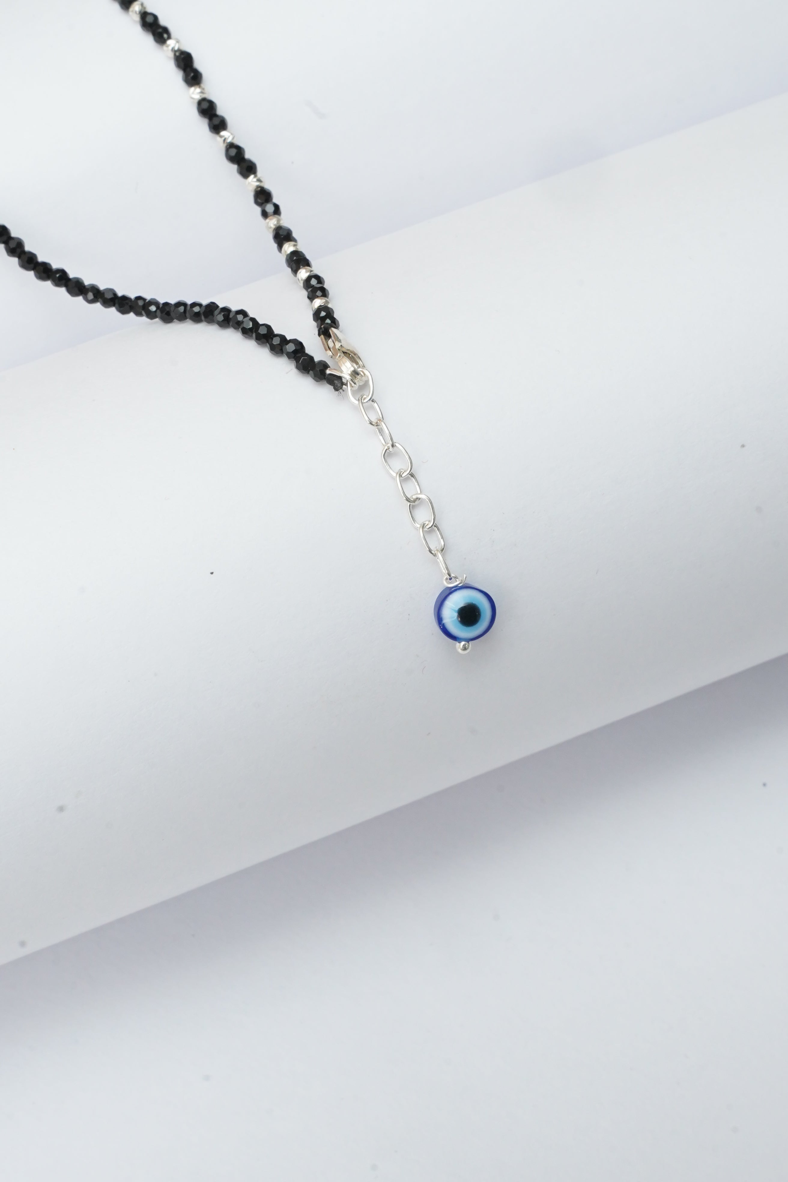 "शुद्ध चाँदी" EVIL EYE ANKLET