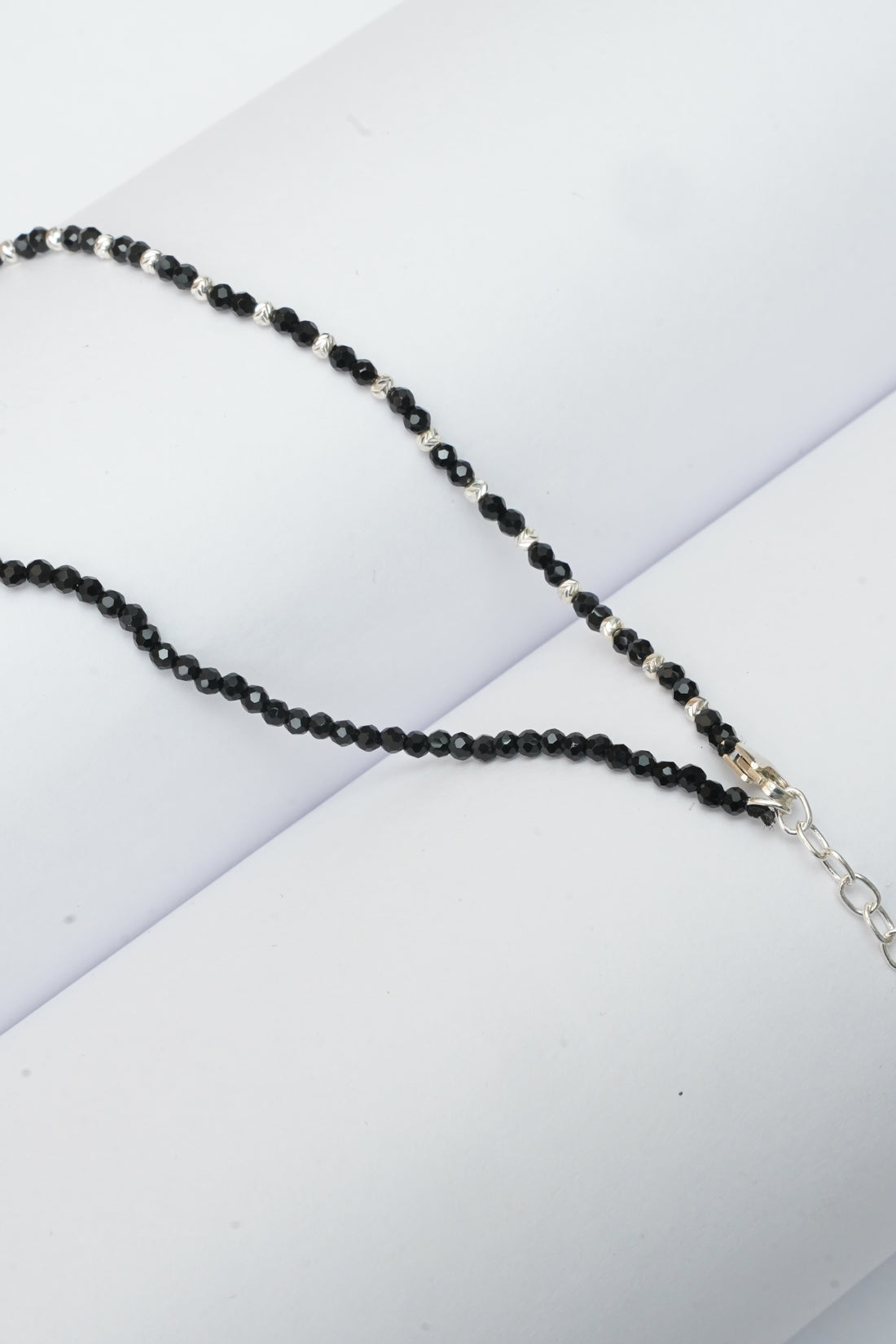 SILVER EVIL EYE ANKLET
