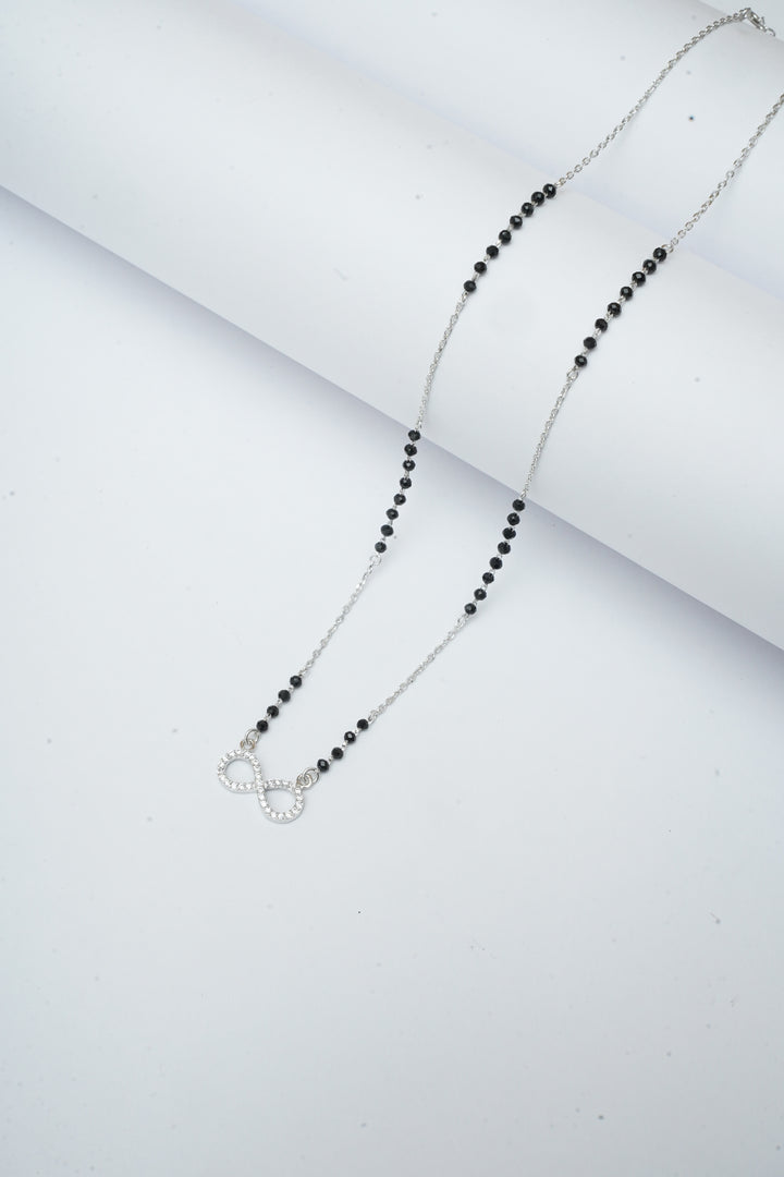 SILVER INFINITY MANGALSUTRA 1.0
