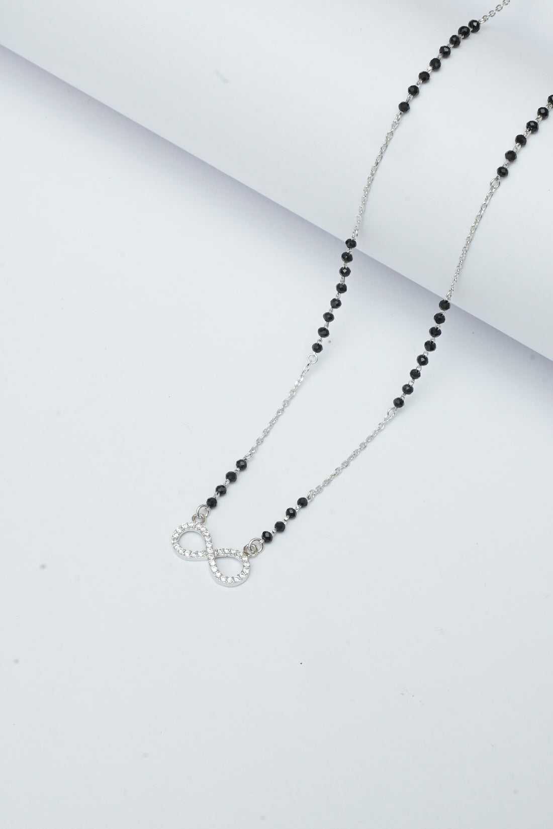 SILVER INFINITY MANGALSUTRA 1.0