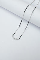 SILVER V SHAPE MANGALSUTRA 2.0