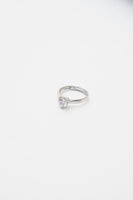 SILVER 3 PRONGS STYLE RING