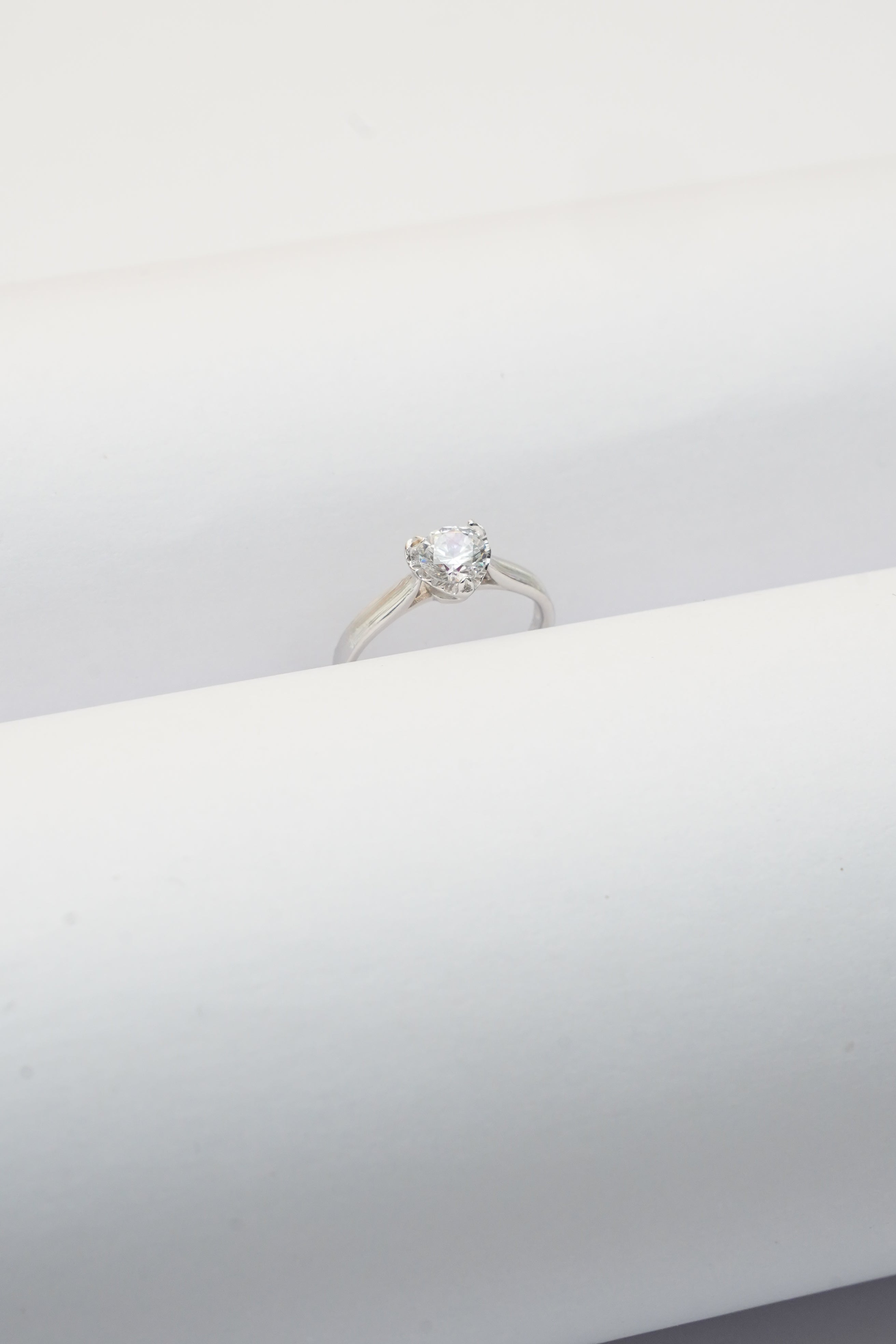 PURE 925 SILVER 3 PRONGS STYLE RING