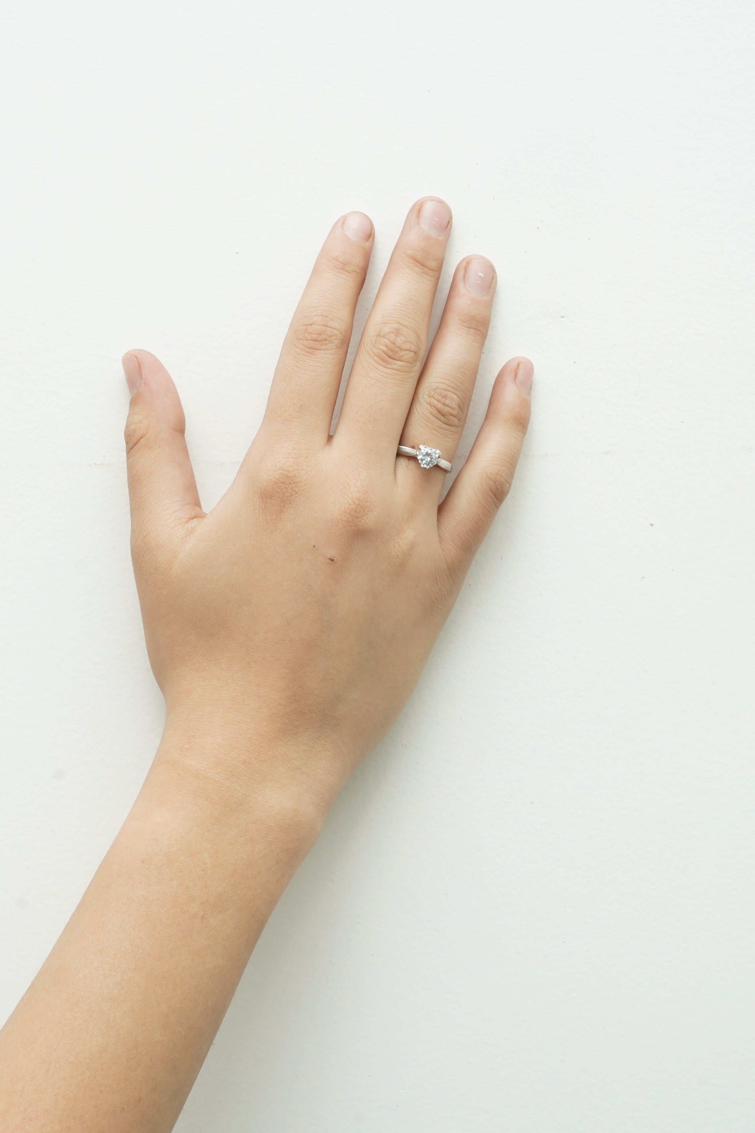 PURE 925 SILVER 3 PRONGS STYLE RING