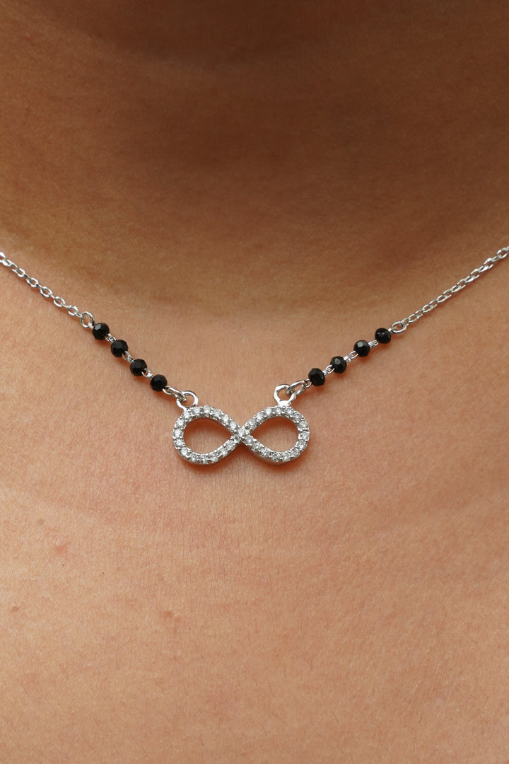 SILVER INFINITY MANGALSUTRA 1.0