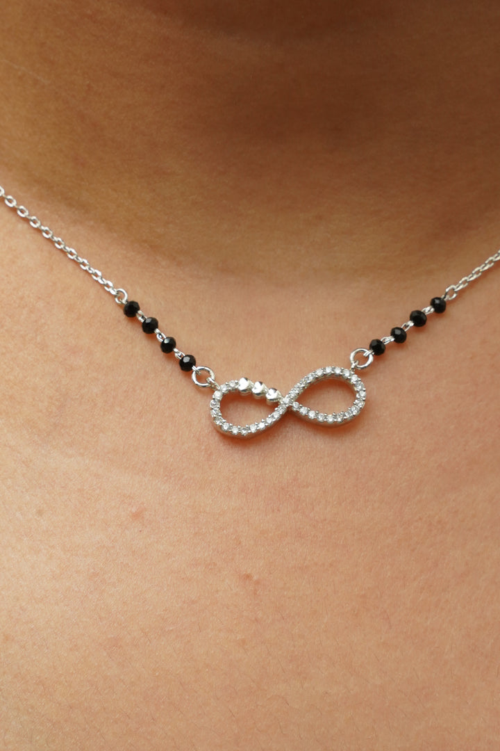 SILVER INFINITY MANGALSUTRA 3.0