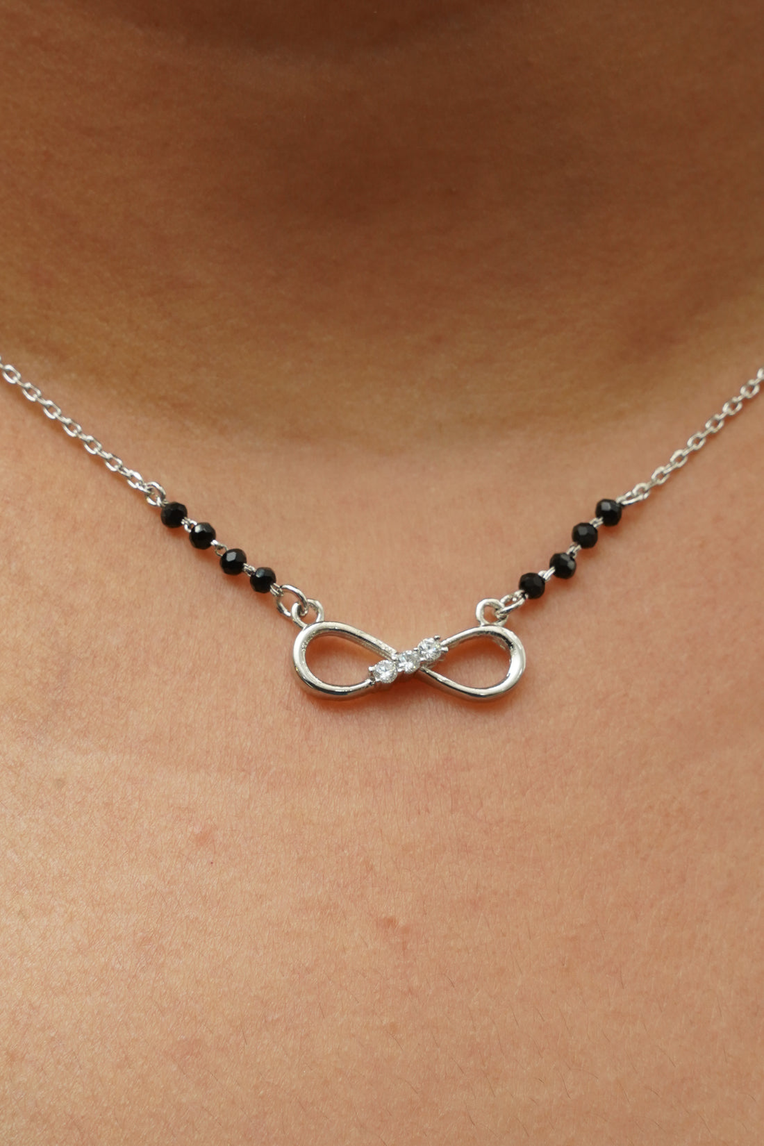 SILVER INFINITY MANGALSUTRA 2.0