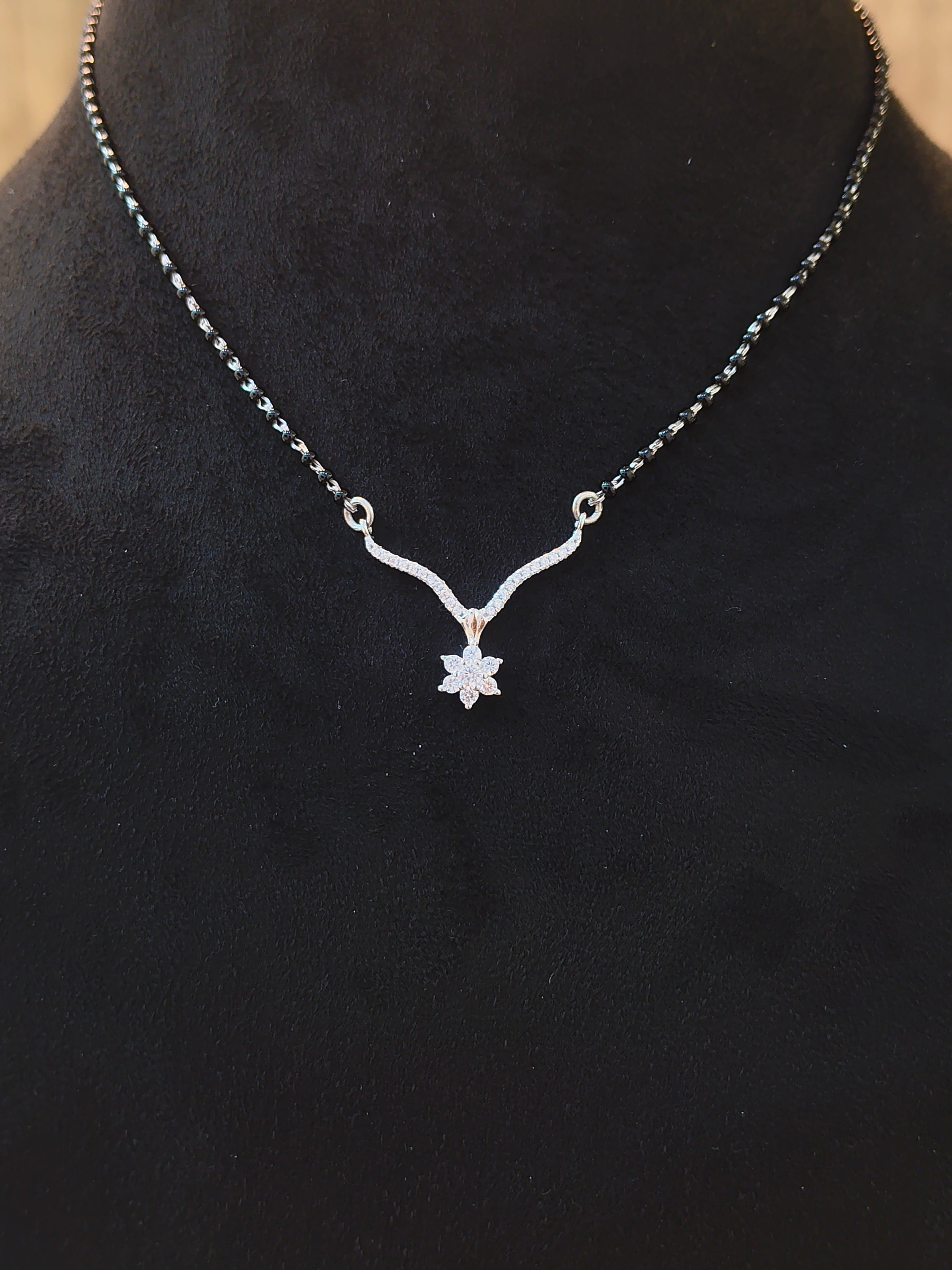 "शुद्ध चाँदी" ⭐ Star Mangalsutra