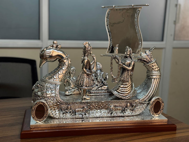 Silver Ship Invitation Card