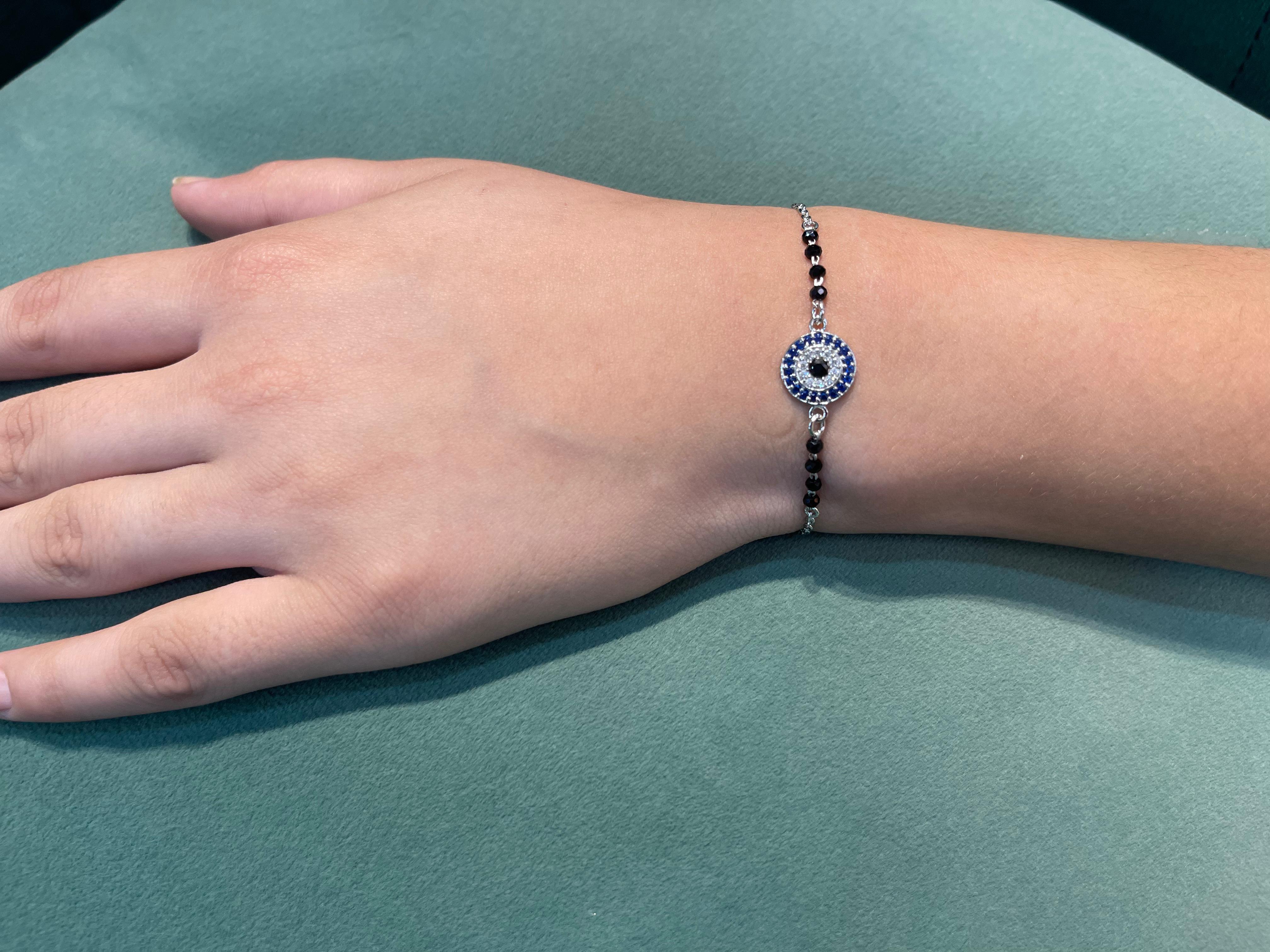 "शुद्ध चाँदी" Evil Eye Mangalsutra