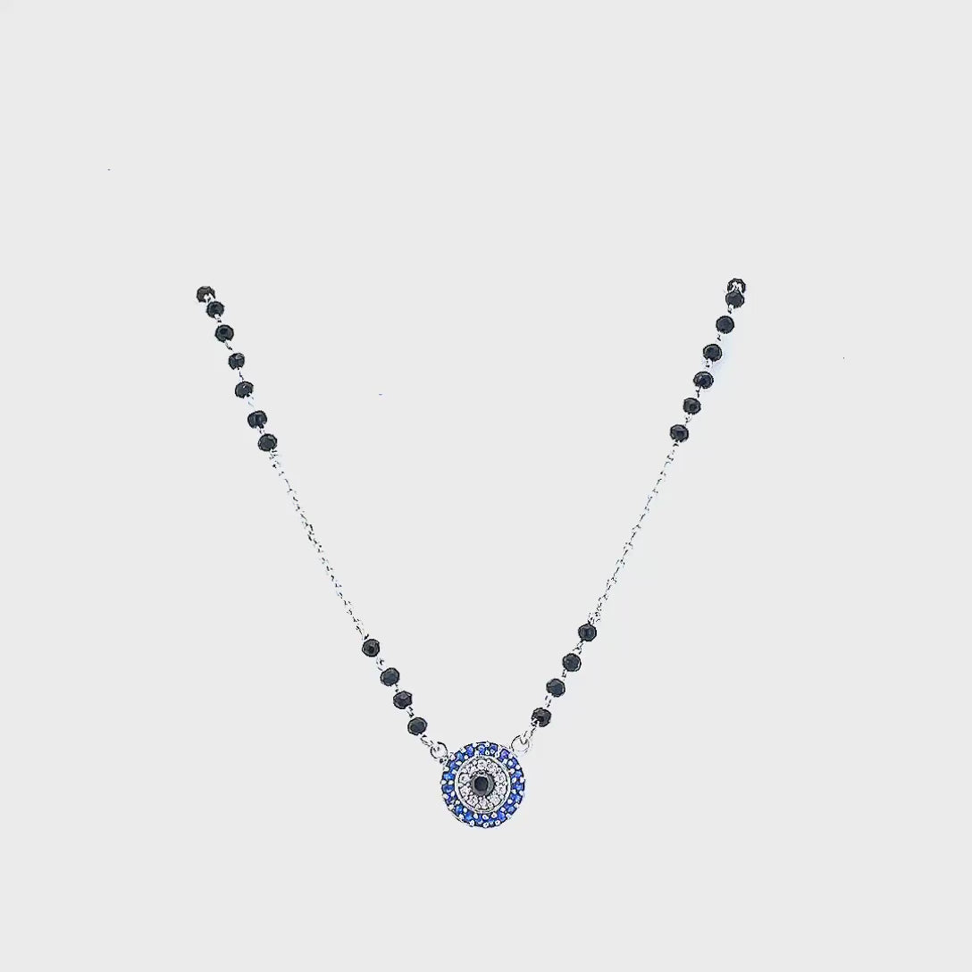 "शुद्ध चाँदी" Evil Eye Mangalsutra
