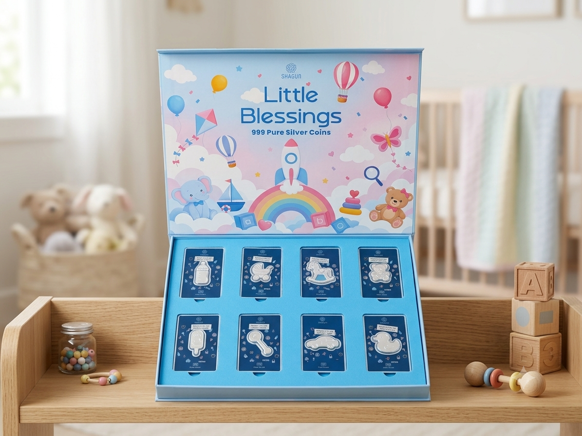 Blessings in Silver – The Kids' Keepsake Box (20g Pure Silver)